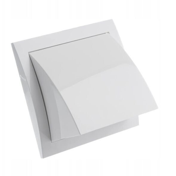 VENTIL. GRILLE PLASTIC 148X153MM Ø100MM