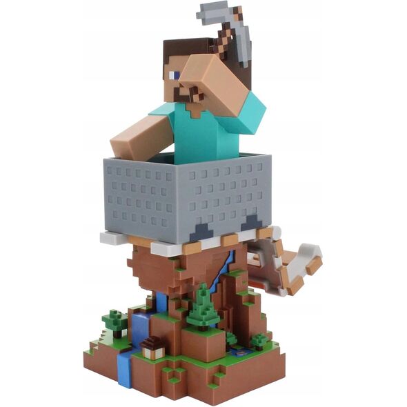 Cable Guys - Minecraft Steve Controller Stand