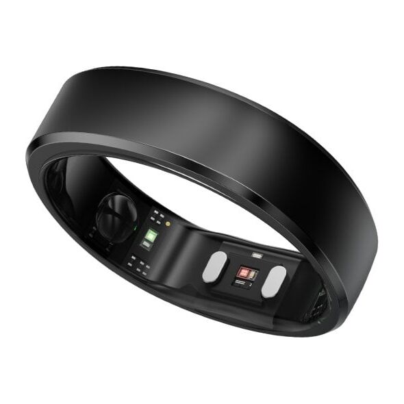 RingConn Gen 2 smart ring, black, size 12