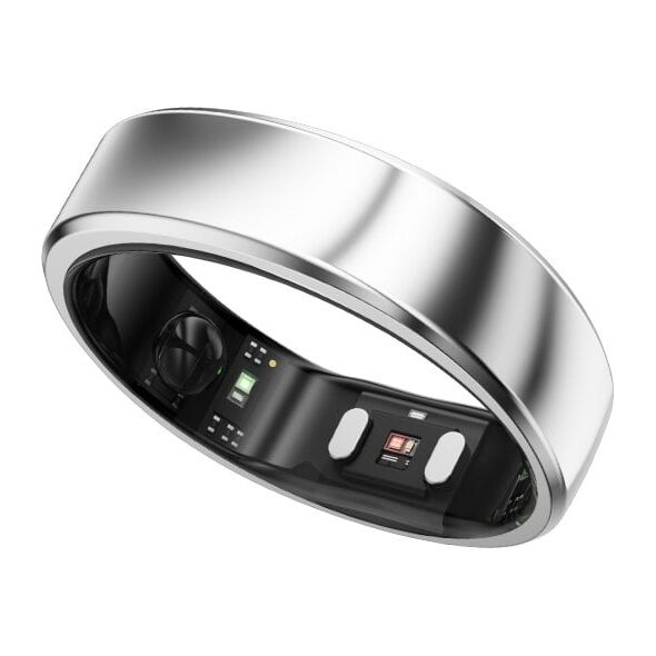 RingConn Gen 2 smart ring, silver, size 6