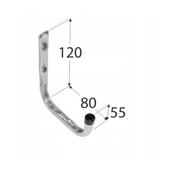 HOOK HPU80 120X80X55MM 5811