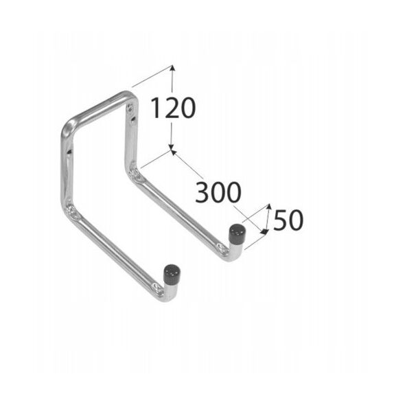 HOOK H2U300 120X300X50MM 5825