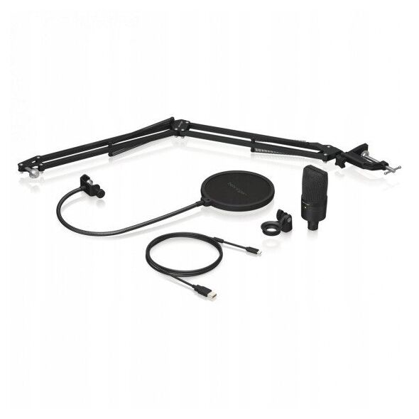 Behringer D3 PODCAST BUNDLE Mikrofon USB z akcesoriami
