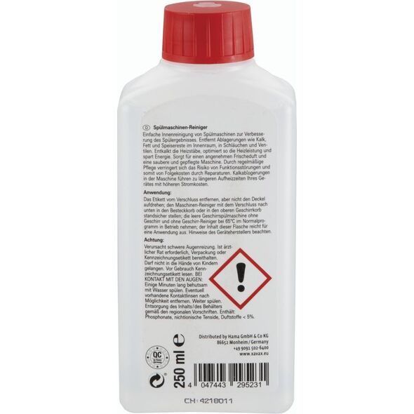 Xavax Środek czyszczący do zmywarek 250ml (001117250000)