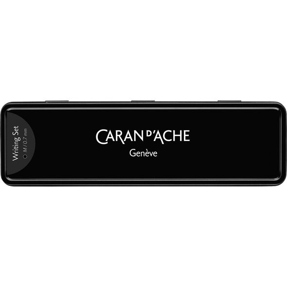 Σετ στυλό 849 και μολύβι 844 CARAN D'ACHE Black Code, σε θήκη, μαύρο