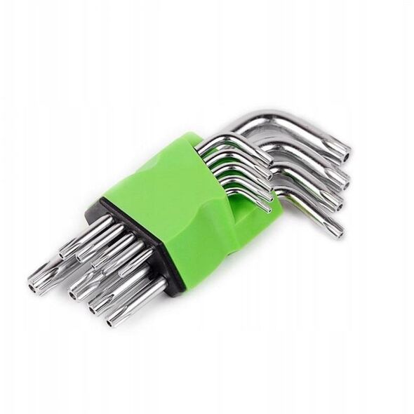 Σετ κλειδιών TORX τύπου L 9 τεμ., (T10, 15, 20, 25, 27, 30, 40, 45, 50)