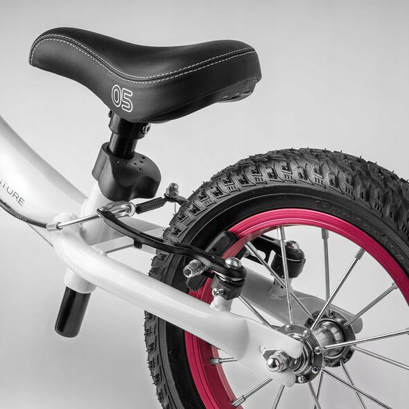 Ποδήλατο Ισορροπίας CARIBOO ADVENTURE WHITE-PINK CA-AV-WP