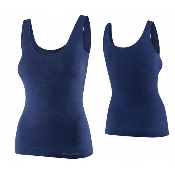 Γυναικείο αμάνικο μπλουζάκι TA1059W COMFORT MERINO μπλε S