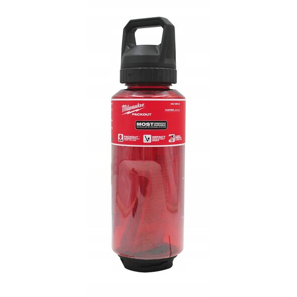 MILWAUKEE PACKOUT ΠΛΑΣΤΙΚΟ ΜΠΟΥΚΑΛΙ 1420ml ΚΟΚΚΙΝΟ