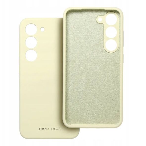 ROAR futerał CLOUD SKIN do SAMSUNG S25 Edge Jasnożółty