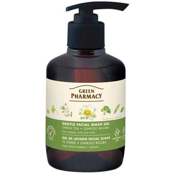 ELFA FACE Żel d/mycia 270ml Ziel.herbata+Ginko bi&