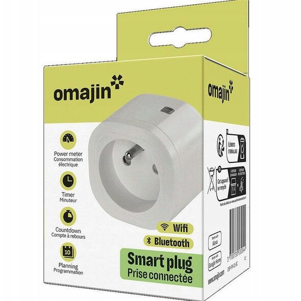 Zestaw 4 inteligentnych wtyczek FR Omajin OBU-4SP-FR-01