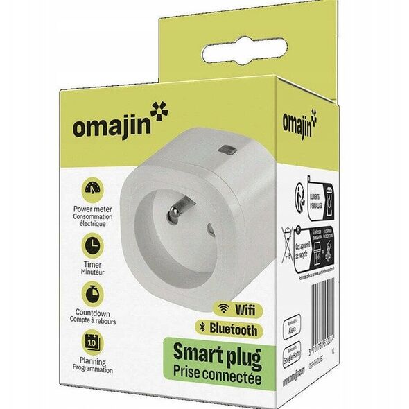 Zestaw 2 inteligentnych wtyczek FR Omajin OBU-2SP-FR-01