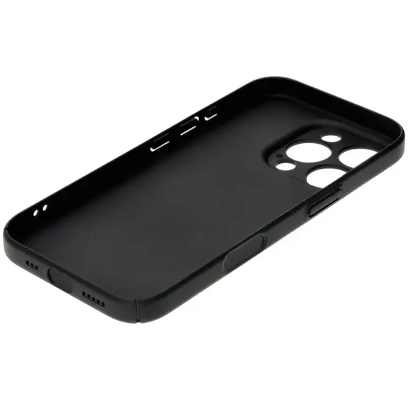 Etui Bizon Case Łupka do Apple iPhone 16 Pro czarne