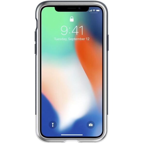 Spigen CLASSIC ONE IPHONE X GRAFITOWY (057CS23197)