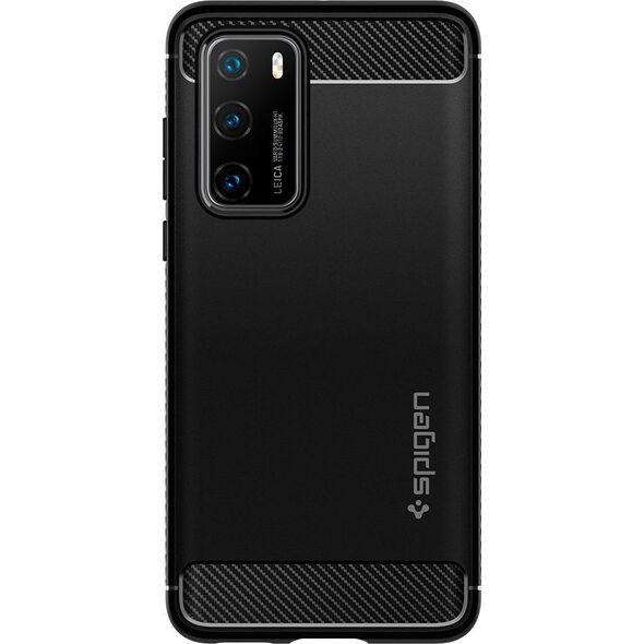 Spigen SPIGEN RUGGED ARMOR HUAWEI P40 BLACK