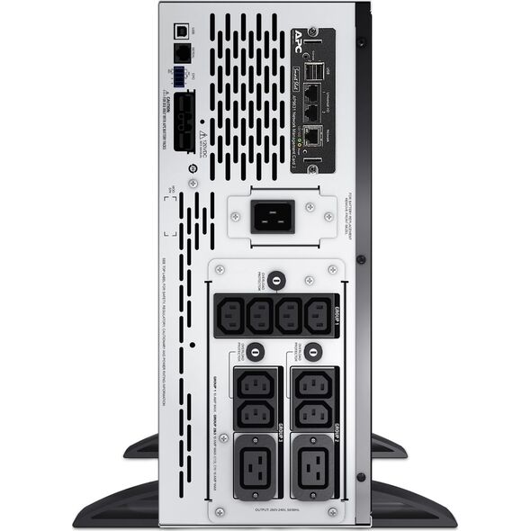 APC Smart-UPS X 2200VA Μικρό Βάθος Πύργος/Ράφι Μετατρέψιμο LCD 200-240V με Κάρτα Δικτύου