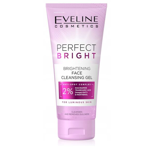 EVELINE_Perfect Bright rozjaśniający żel do mycia twarzy oczyszczający 150ml