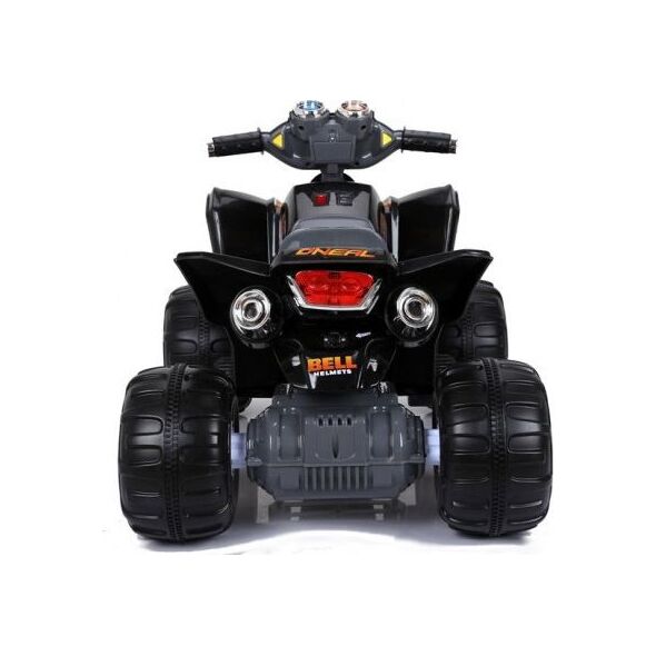 Lean Cars Quad na Akumulator Duże Koła Czarny