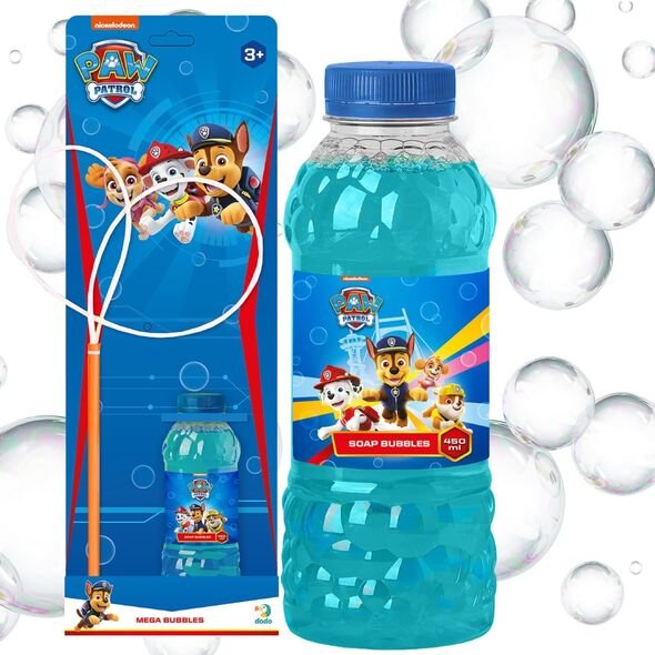 Dodo Mega Zestaw Do Tworzenia Baniek Mydlanych Psi Patrol Duże Bańki Płyn 450 ml