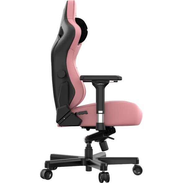 Fotel Anda Seat Fotel gamingowy skórzany Anda Seat Kaiser 3 L różowy obrotowy