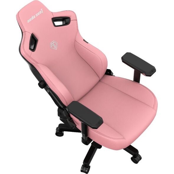 Fotel Anda Seat Fotel gamingowy skórzany Anda Seat Kaiser 3 L różowy obrotowy