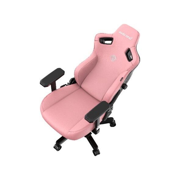 Fotel Anda Seat Fotel gamingowy skórzany Anda Seat Kaiser 3 L różowy obrotowy
