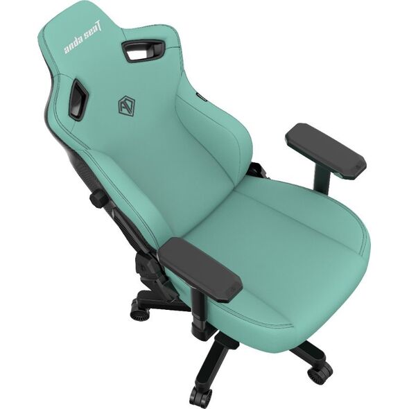 Fotel Anda Seat Fotel gamingowy skórzany Anda Seat Kaiser 3 L zielony obrotowy