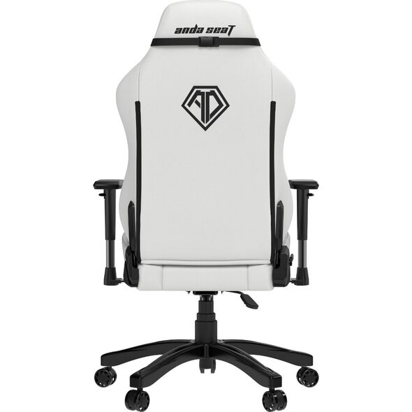 Fotel Anda Seat Fotel gamingowy skórzany Anda Seat Phantom 3 L biały obrotowy