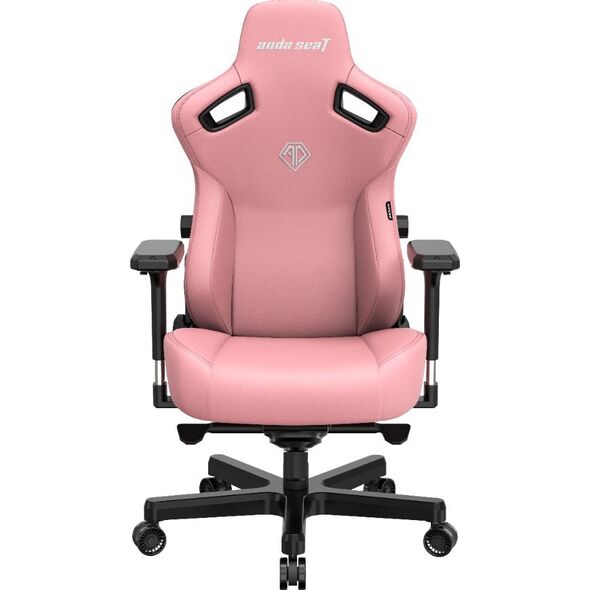 Fotel Anda Seat Fotel gamingowy skórzany Anda Seat Kaiser 3 XL różowy obrotowy