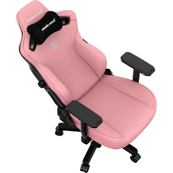 Fotel Anda Seat Fotel gamingowy skórzany Anda Seat Kaiser 3 XL różowy obrotowy