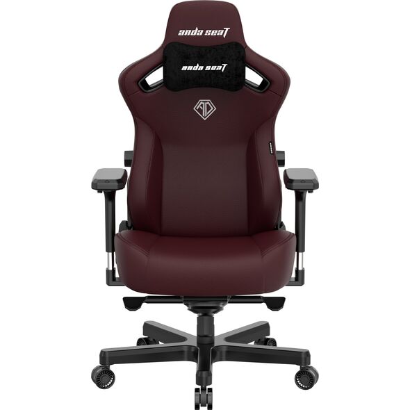 Fotel Anda Seat Fotel gamingowy skórzany Anda Seat Kaiser 3 XL bordowy obrotowy