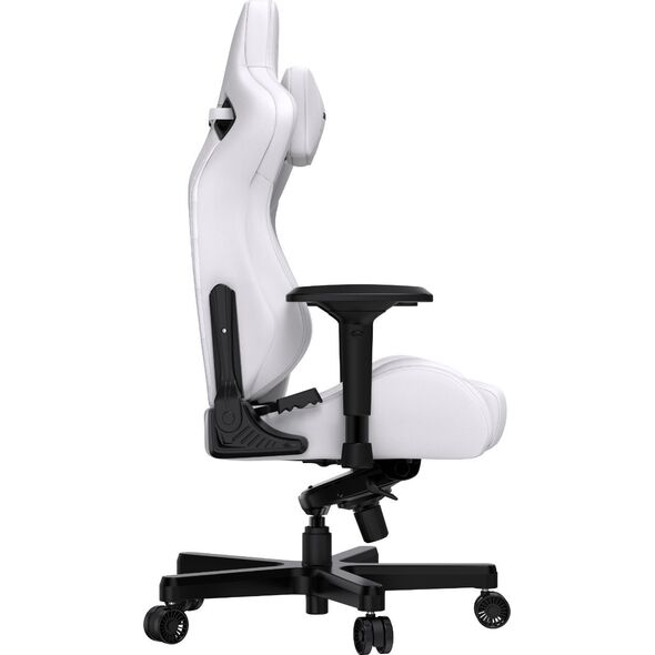 Fotel Anda Seat Fotel gamingowy do biura skórzany Anda Seat Kaiser 2 XL biały obrotowy