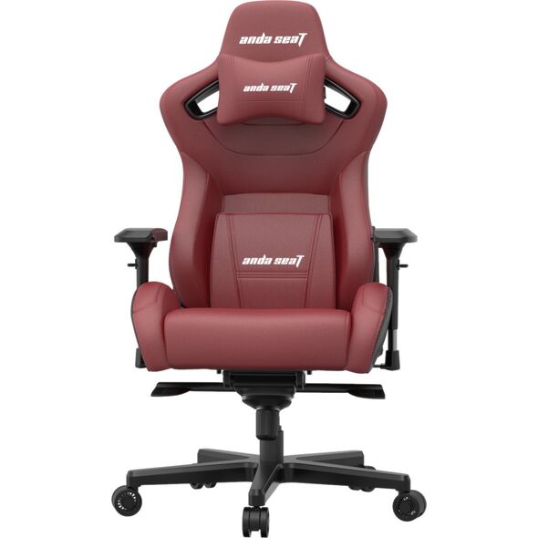 Fotel Anda Seat Fotel gamingowy do biura skórzany Anda Seat Kaiser 2 XL bordowy obrotowy