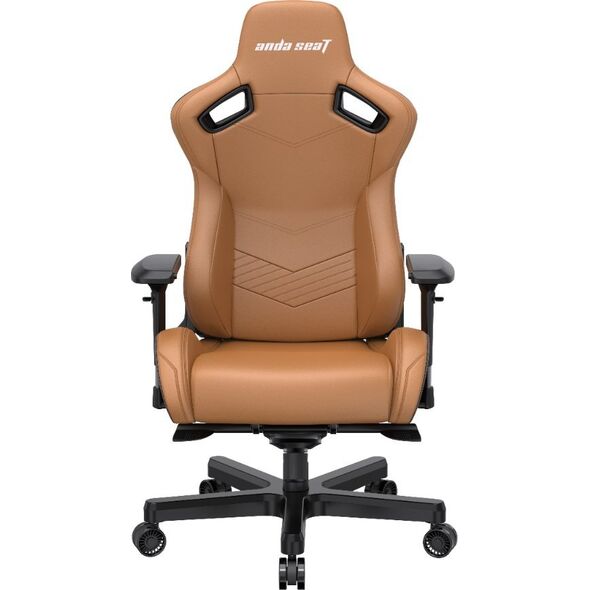 Fotel Anda Seat Fotel gamingowy do biura skórzany Anda Seat Kaiser 2 XL brązowy obrotowy