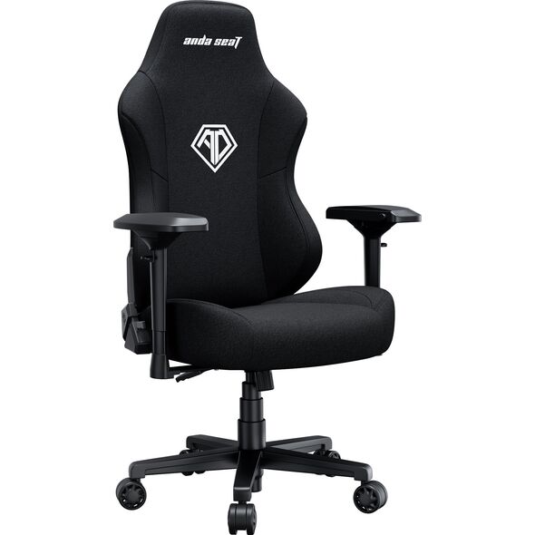 Fotel Anda Seat Fotel gamingowy Phantom 3 PRO L Anda Seat materiałowy czarny