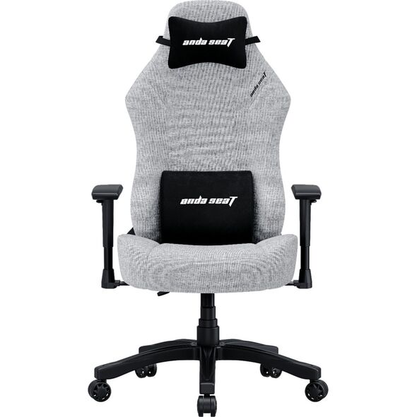 Fotel Anda Seat Fotel gamingowy Anda Seat Luna L materiałowy szary