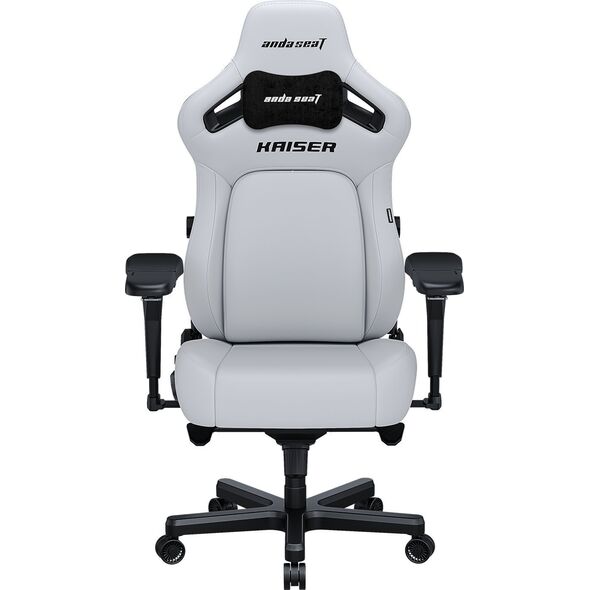 Fotel Anda Seat Fotel gamingowy Kaiser 4 XL Anda Seat skórzany biały