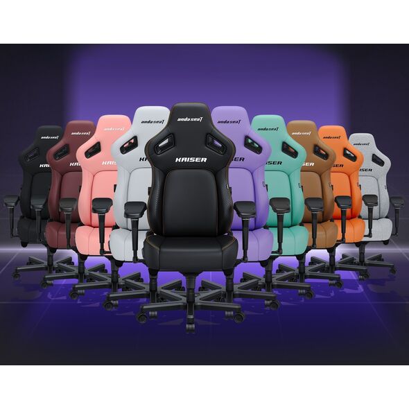 Fotel Anda Seat Fotel gamingowy Kaiser 4 XL Anda Seat skórzany biały