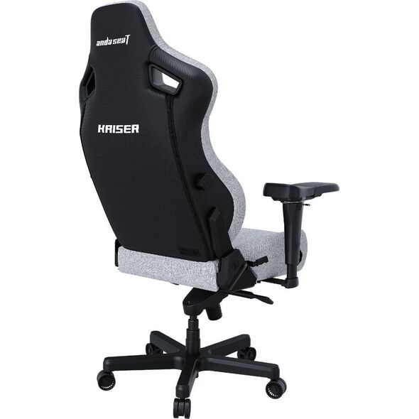Fotel gamingowy Kaiser 4 L Anda Seat materiałowy szary