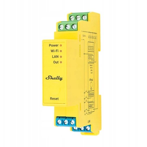 Shelly Ρελέ "Pro RGBWW PM" WLAN LED Ελεγκτής Φωτισμού LAN BT