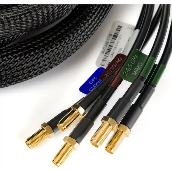 Antena Poynting Kabel GSM Poynting 5w1 CAB-119 3xSMA 2xRP SMA 3m