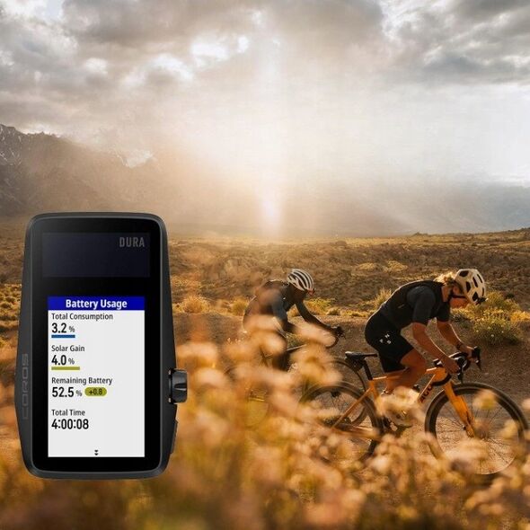 COROS DURA solarny komputer rowerowy GPS 120h czasu pracy 2,7"
