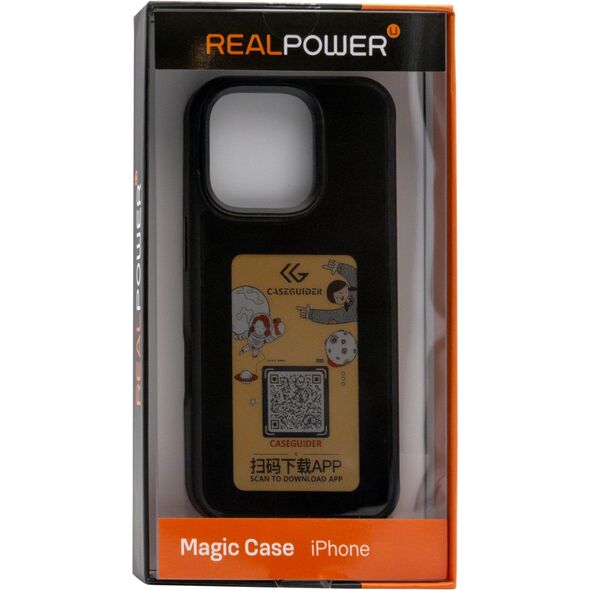 REALPOWER MAGIC ΘΗΚΗ,iPhone 16 MaxPro,χρώμα Οθόνη,Magsafe