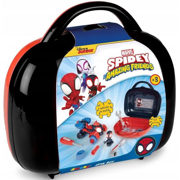 Σετ εργαλείων σε βαλίτσα Smoby Spidey Amazing Friends