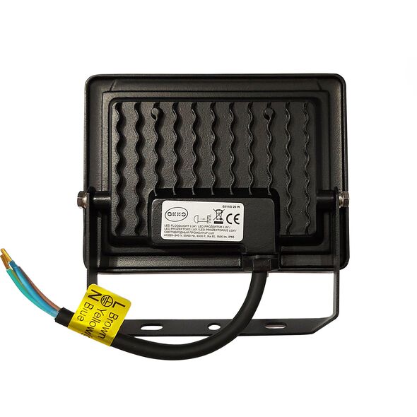 ΠΡΟΒΟΛΕΑΣ LED E011EI 20W 1600LM 4000K IP65