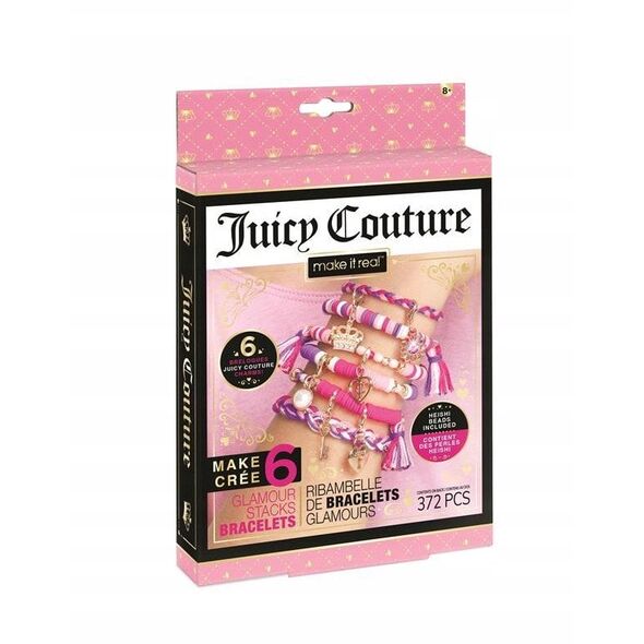 MAKE IT REAL Juicy Couture Glamour Stacks Βραχιόλια, δημιουργικό παιχνίδι