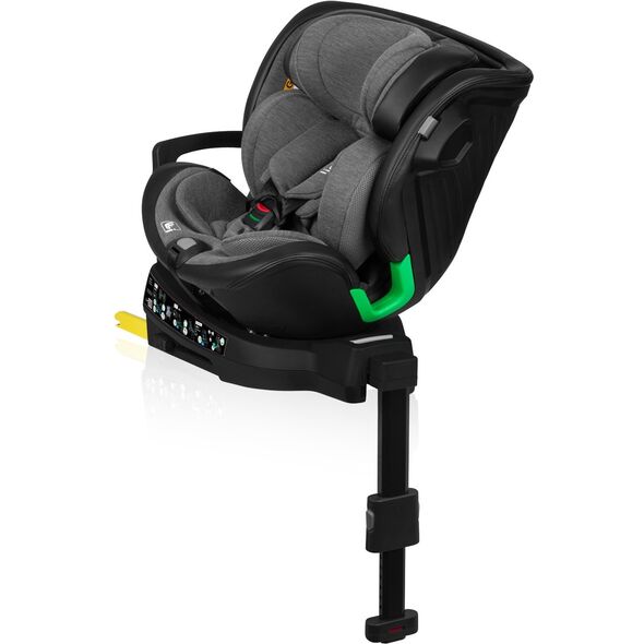 Παιδικό κάθισμα αυτοκινήτου Lionelo Harmony i-Size, 0-36 kg, Grey Graphite Leather