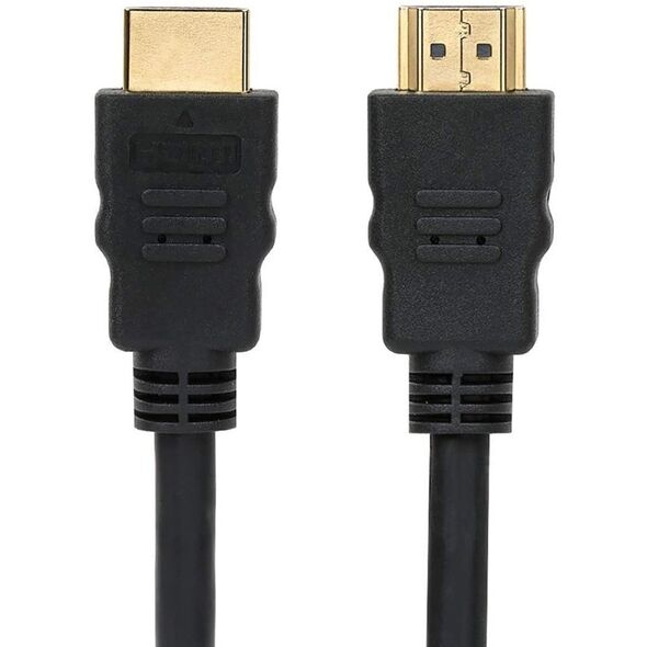 Καλώδιο HDMI Υψηλής Ταχύτητας TECHLY με Ethernet 1,5m Μαύρο 2xHDMI Βύσμα 19 ακίδων με Επίχρυση Επίστρωση AWG30