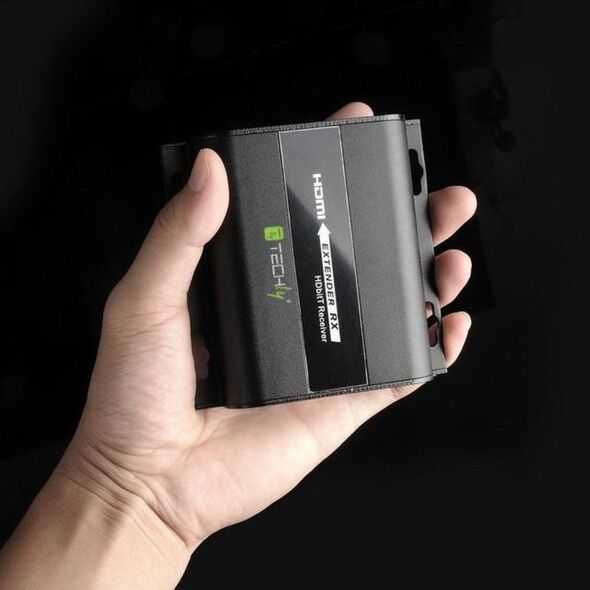 TECHLY HDBitT HDMI Extender Set Αποστολέας και Δέκτης μέσω IP μέσω καλωδίου δικτύου Cat5/5e/6 έως 80-120m μήκος μετάδοσης